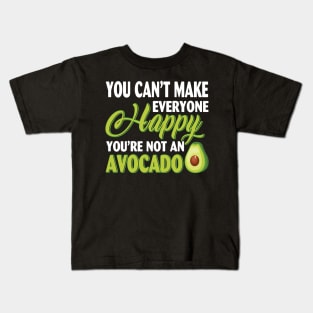You Are Not An Avocado Shirt, Funny Avocado Kids T-Shirt
